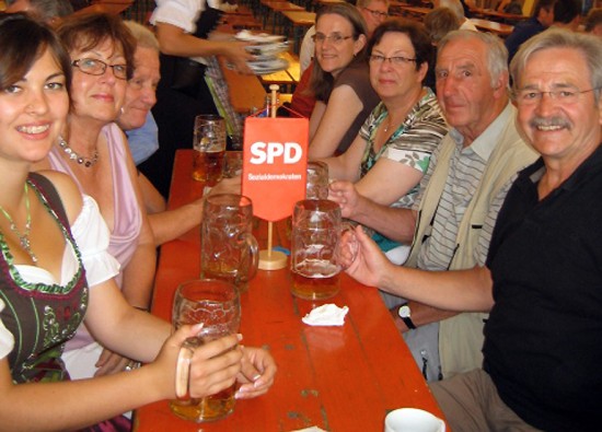 SPD auf der Gautsch